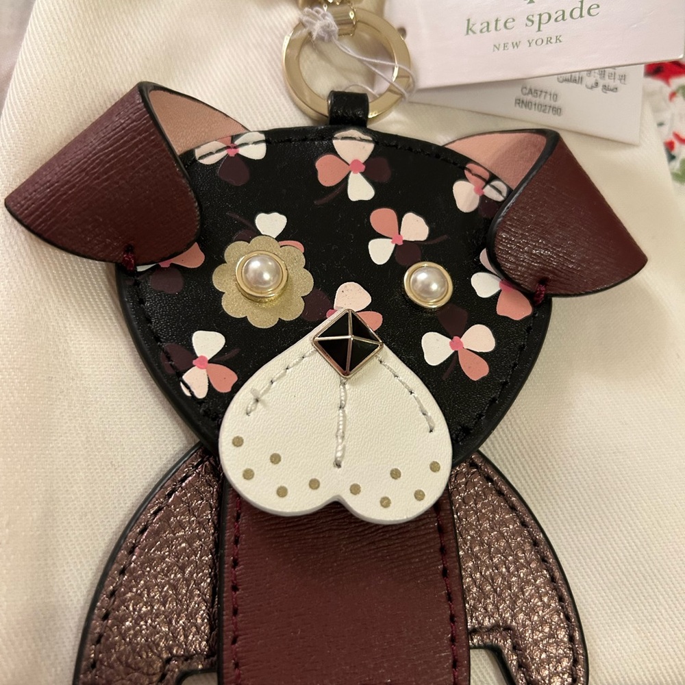 Kate Spade New York Dog Key Chain